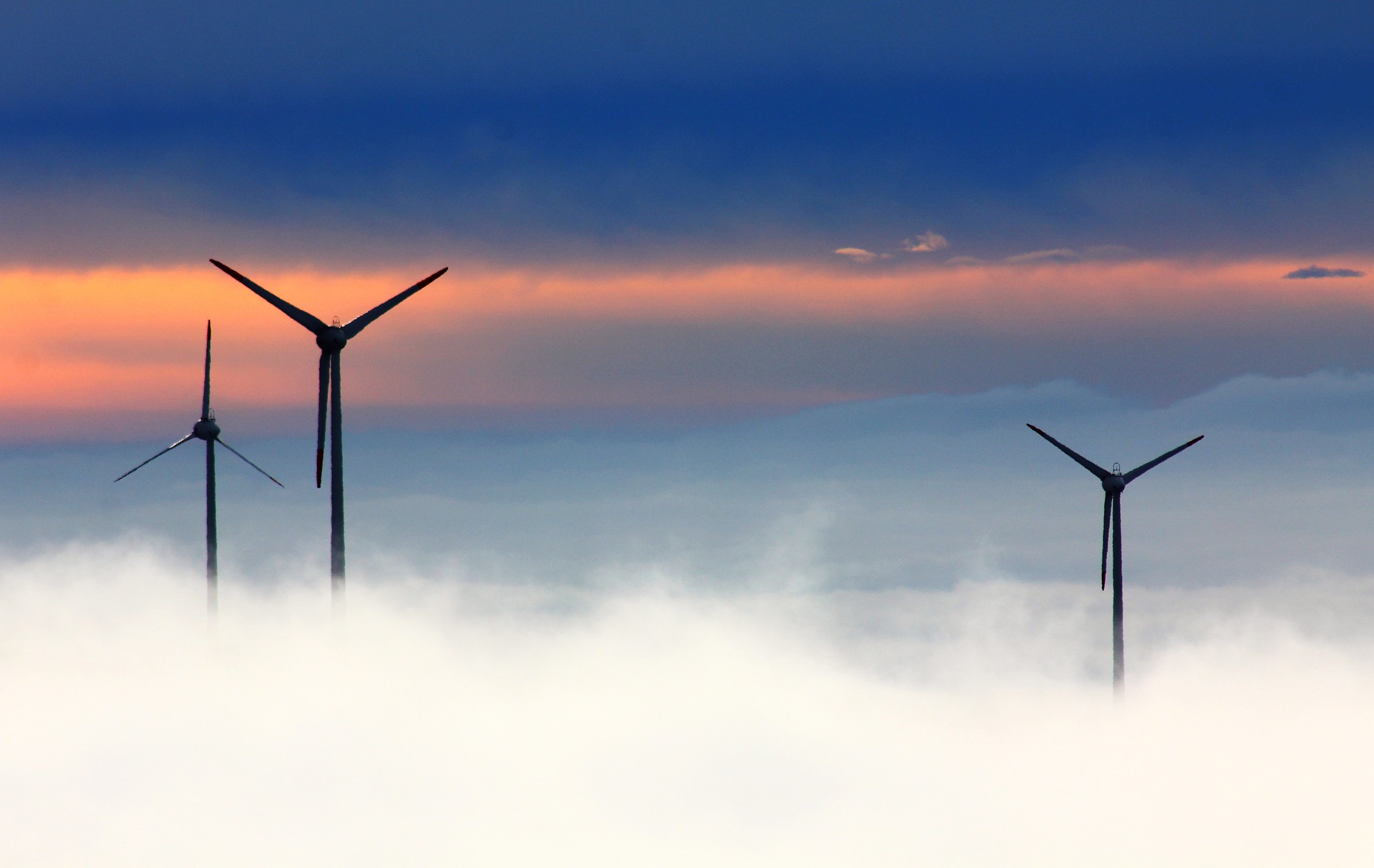 Windparks der Nordsee - Energie aus Wind
